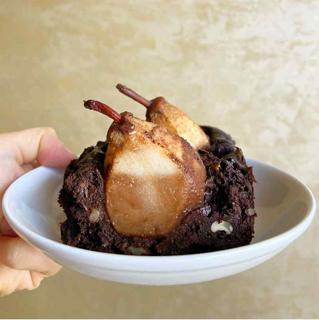Le gâteau poire chocolat