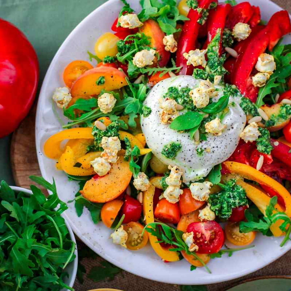 La salade aux nectarines