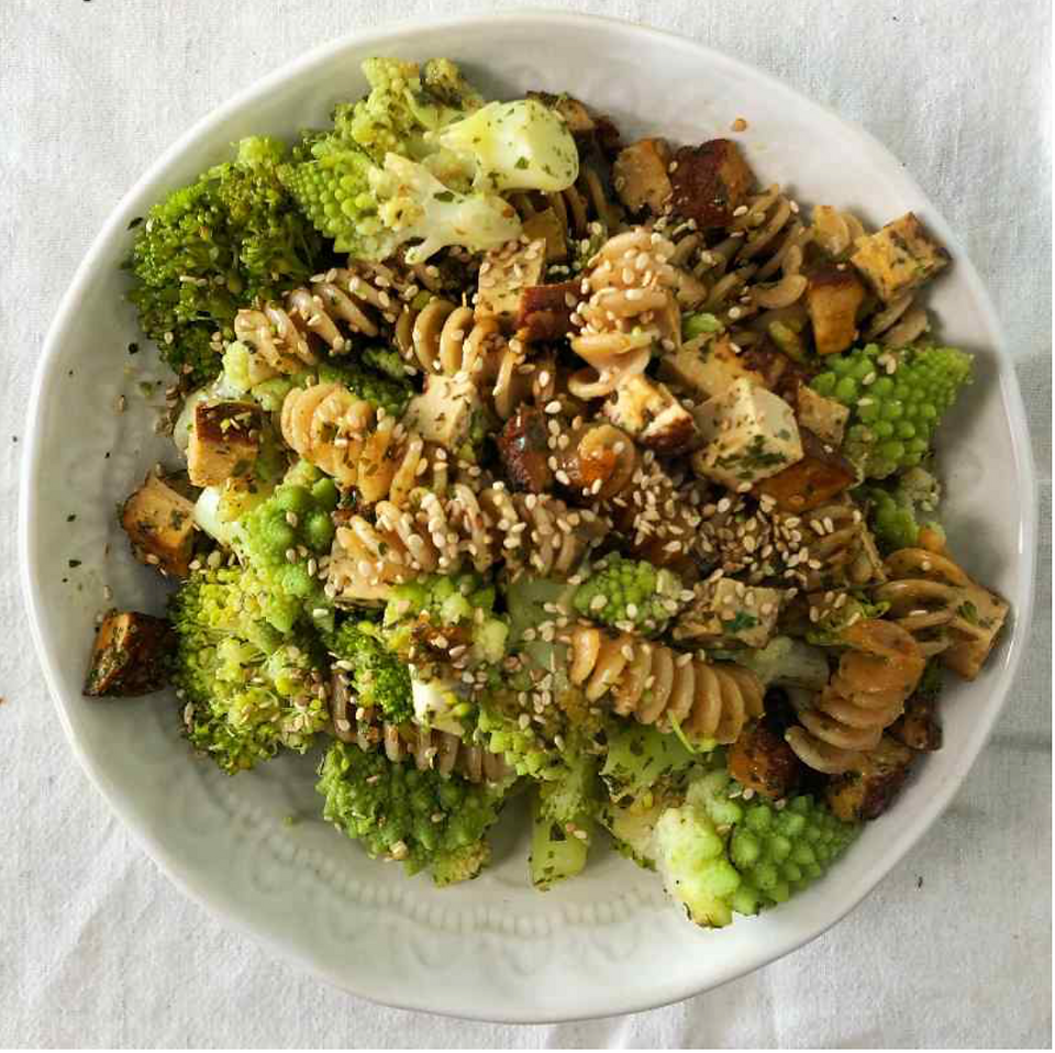 La poêlée de chou Romanesco