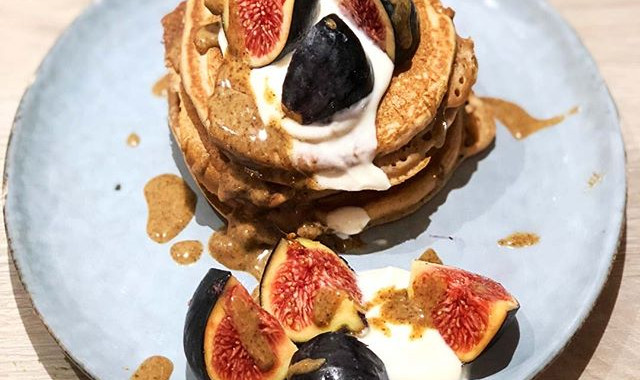 Les pancakes à la farine de châtaigne