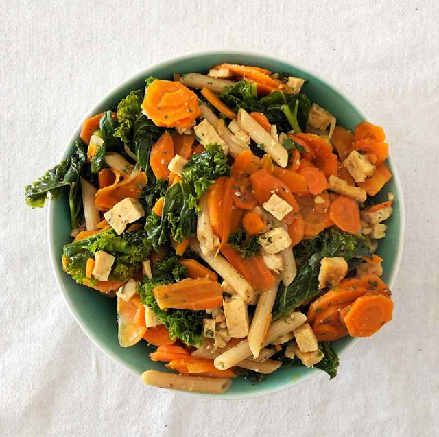 Le bowl aux carottes et chou