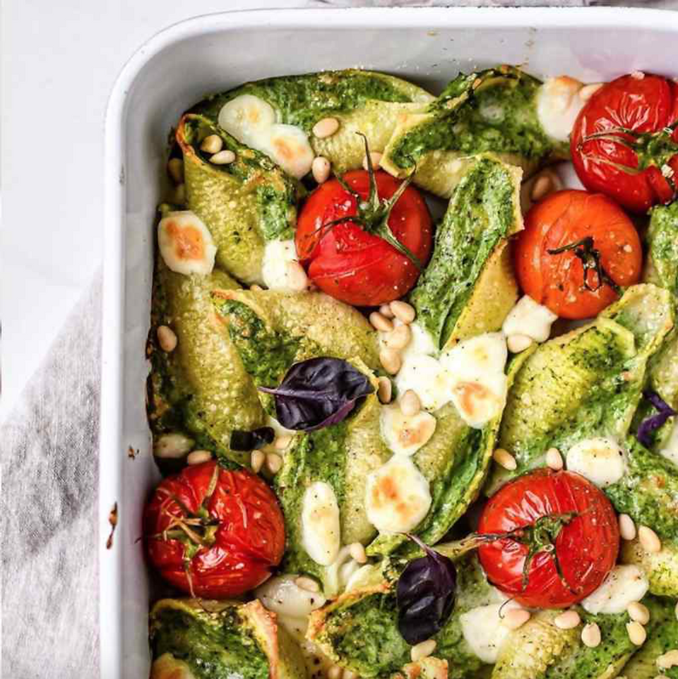 Les pâtes conchiglioni 
