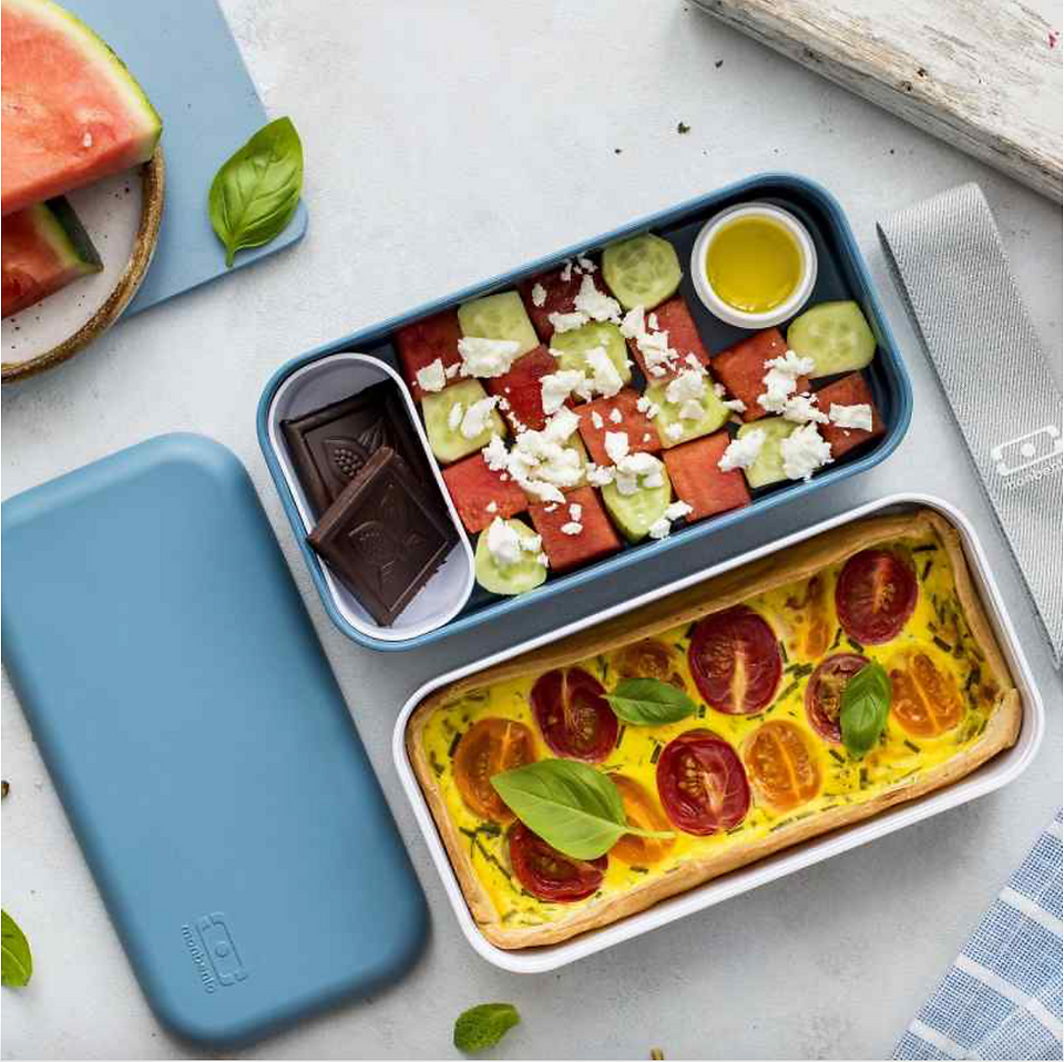 Salade concombre et pastèque