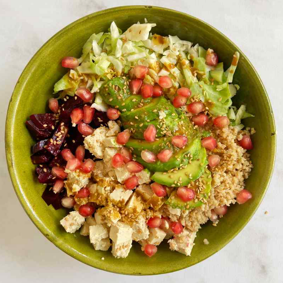 La salade de chou et betterave