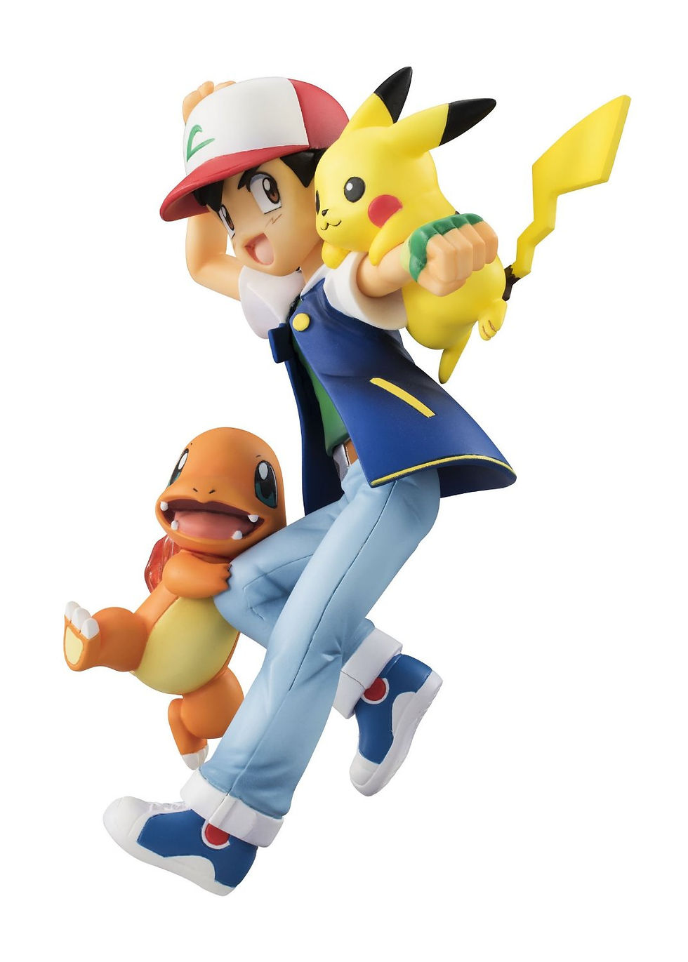 Miniatura: MegaHouse G.E.M.Series Pokemon Ash & Pikachu & Charmander PVC Figure