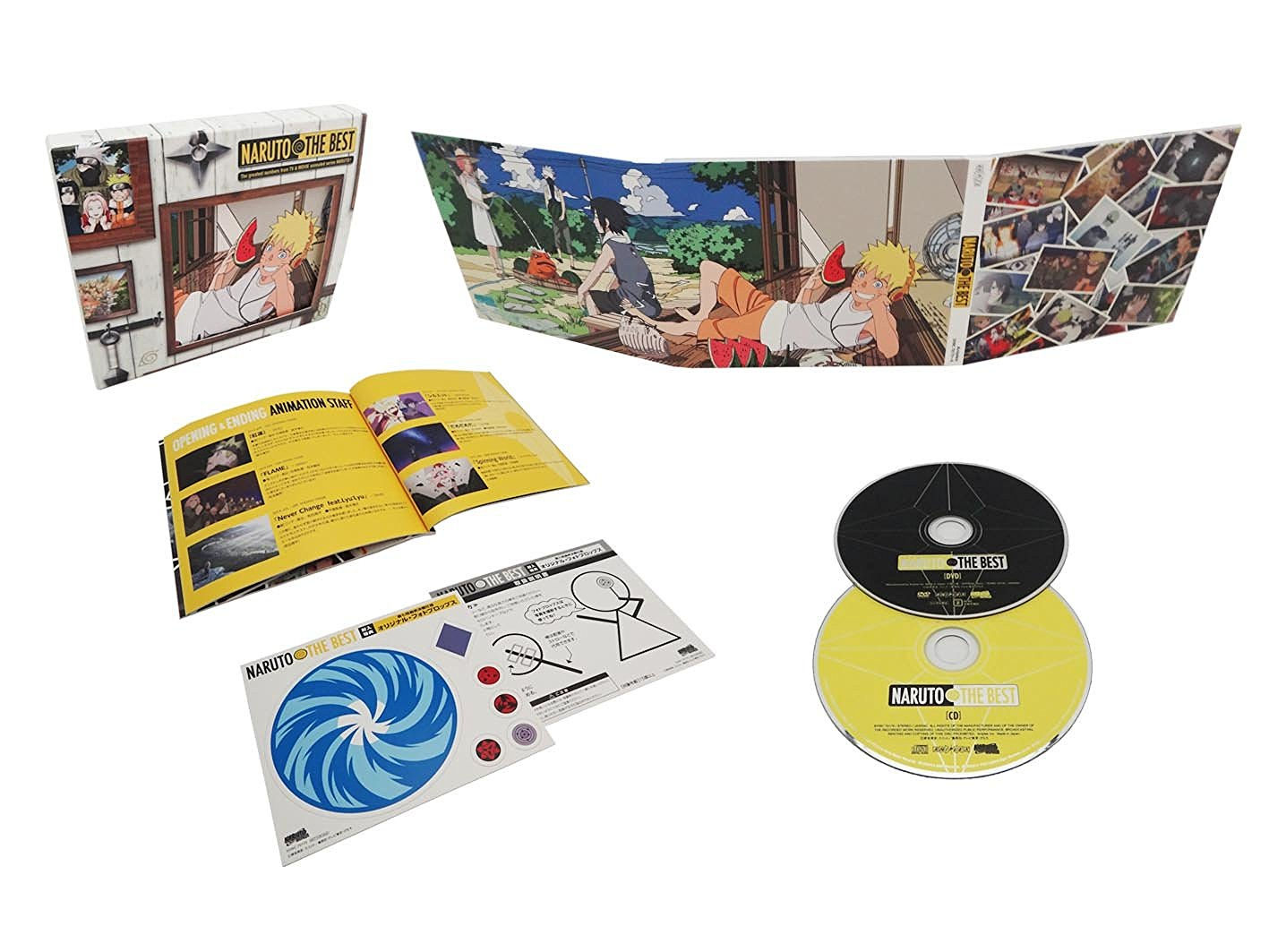 NARUTO THE BEST  CD+DVD, Limited Edition