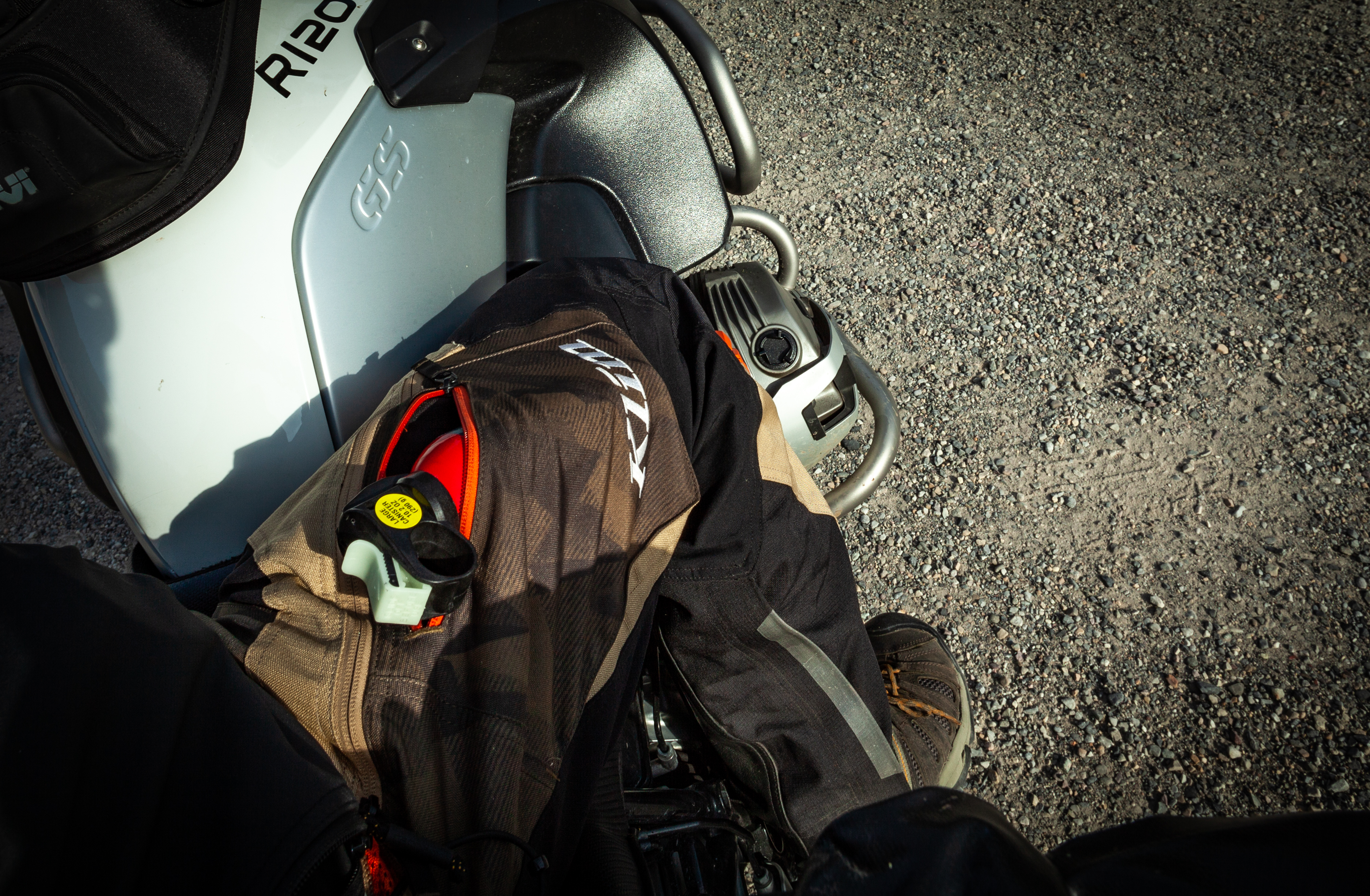 Bear Spray at the ready.
