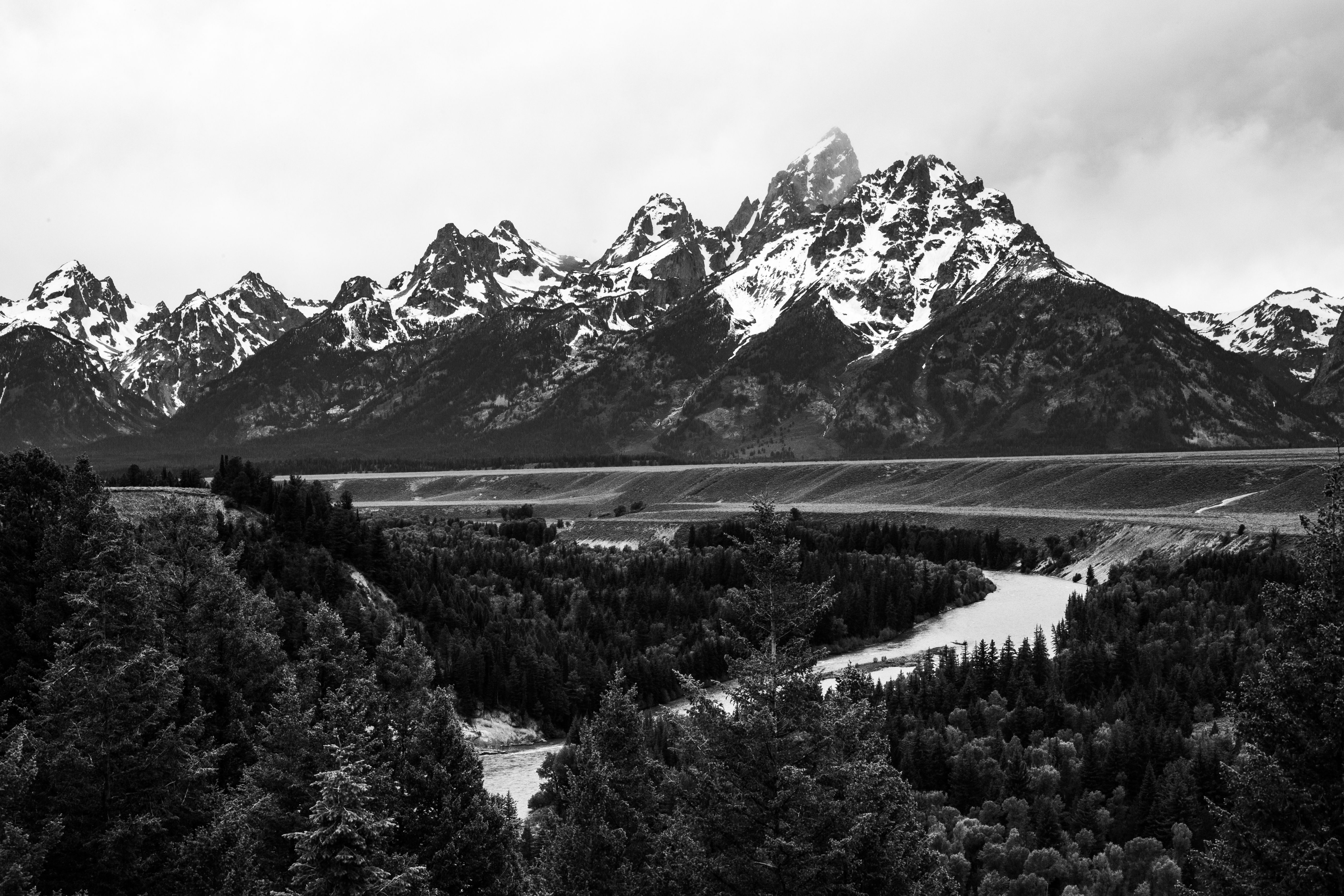 Grand Teton and the Snake river