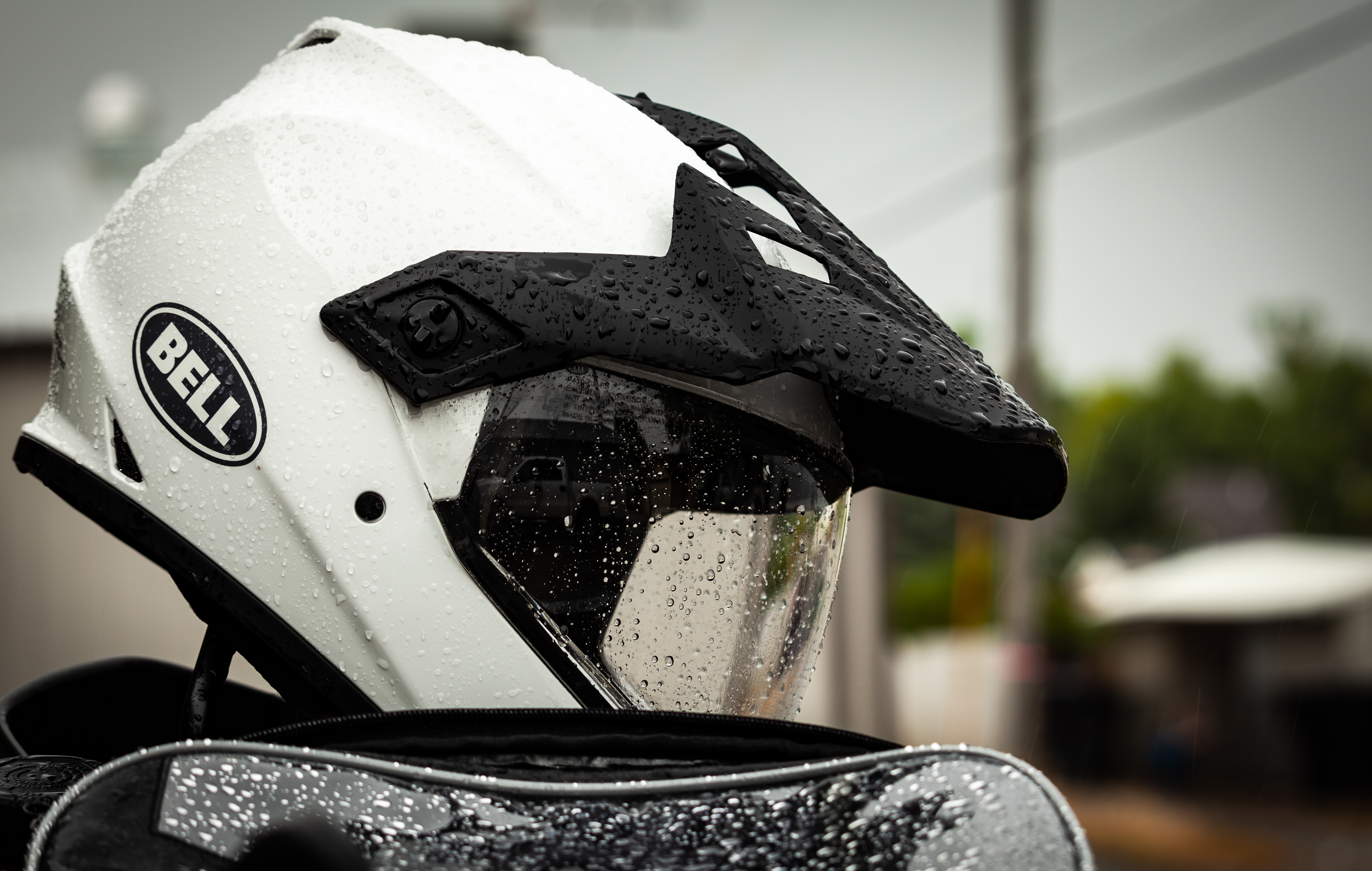 A cold and rainy day in the saddle