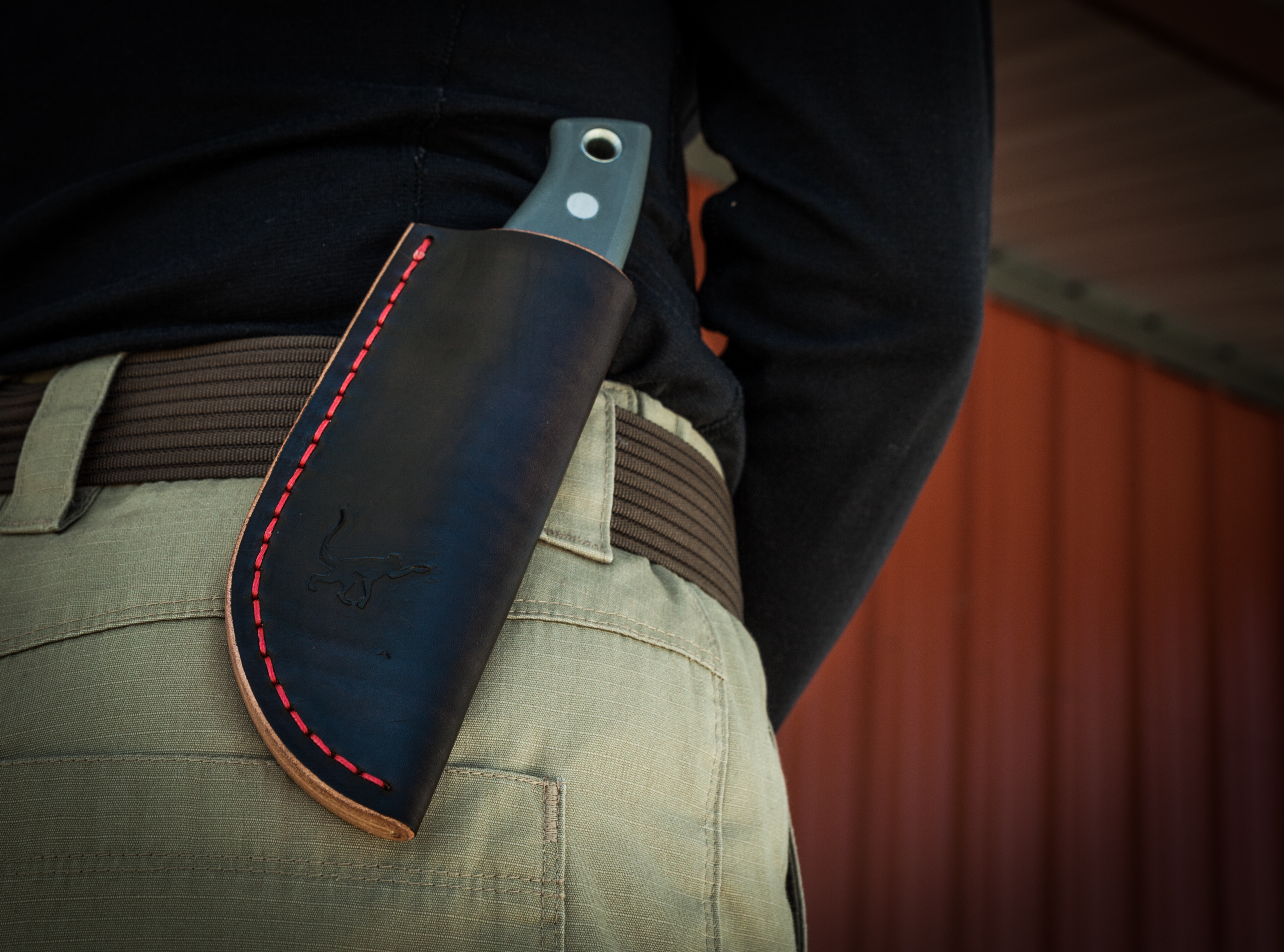 Runt with Spider Monkey Leather