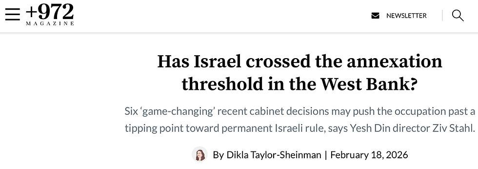 Can an Israeli annexation of the West Bank eventually promote democratization?