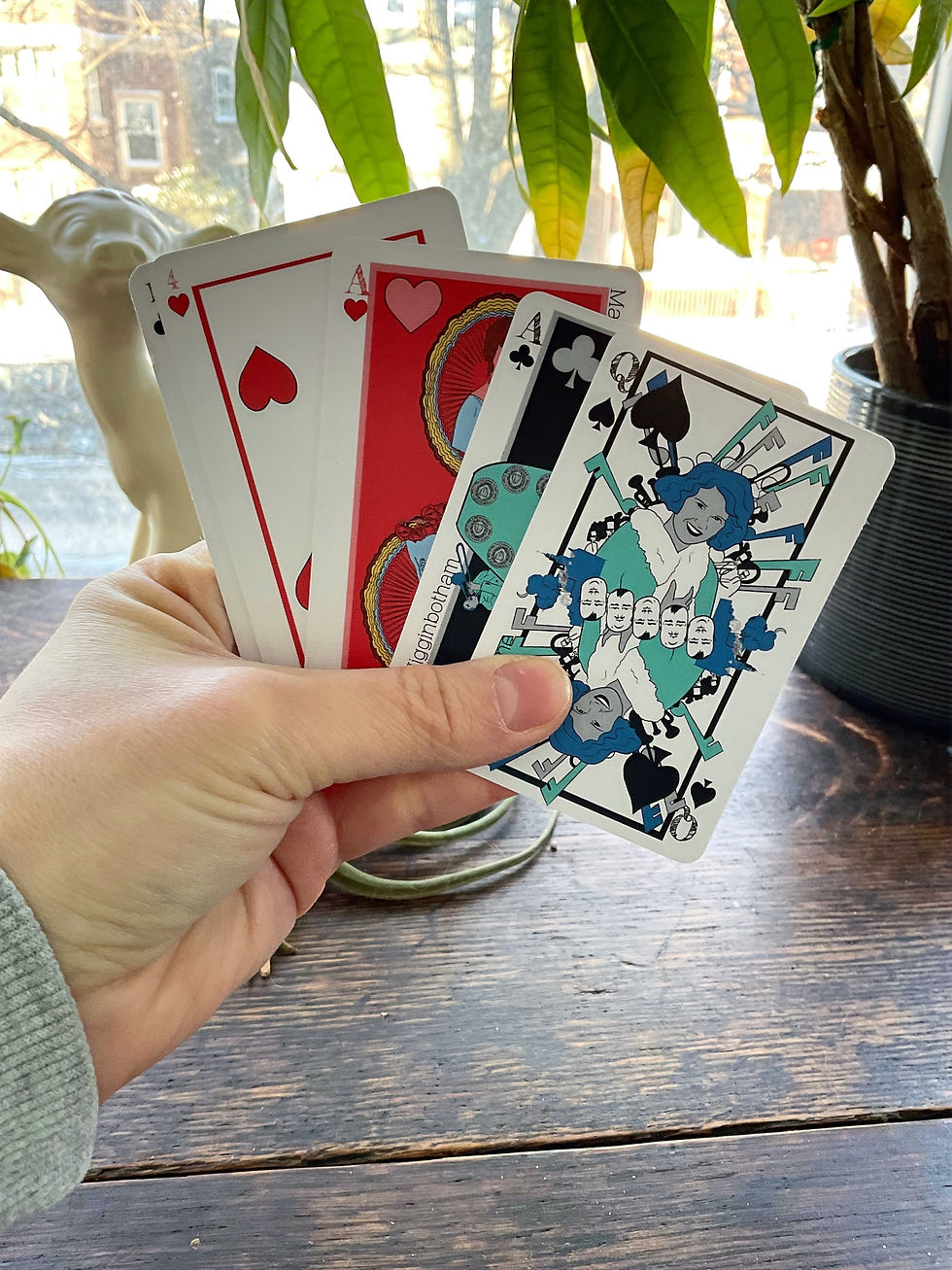 Thumbnail: Lades of Song Playing Cards