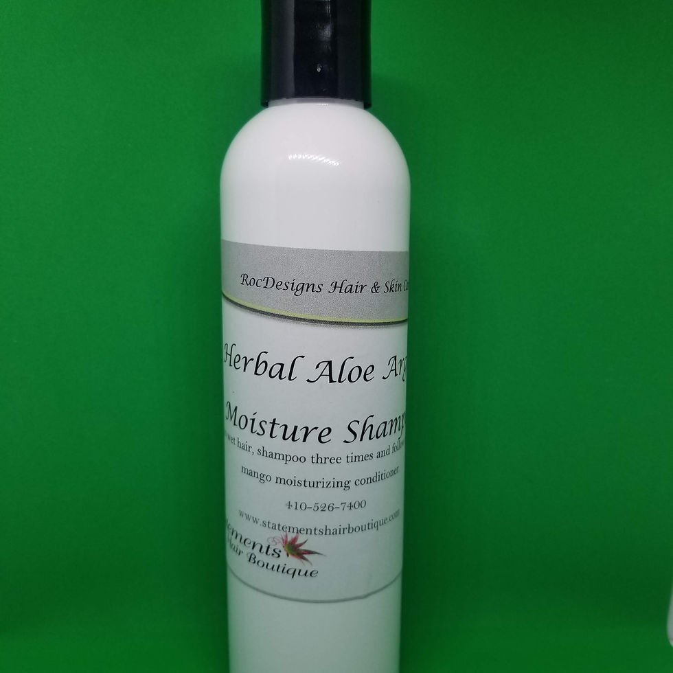 HERBAL ALOE ARGAN MOISTURE SHAMPOO 8oz
