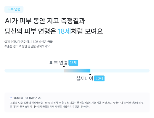 AI 피부 분석 트위닛 스킨프로