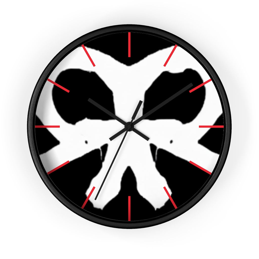 RAW SYNDICATE WORLD "OUT OF TIME" WALL CLOCK