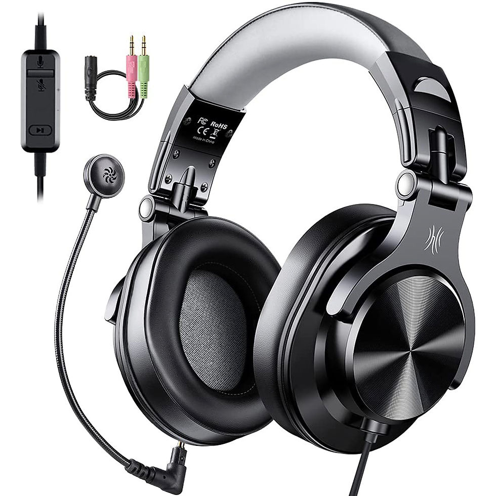 Oneodio A71D Wired Gaming Headset With Detachable Microphone 