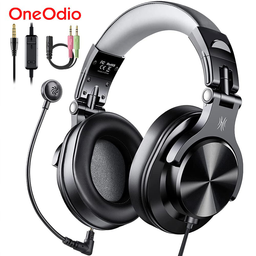 Oneodio A71D Wired Gaming Headset With Detachable Microphone