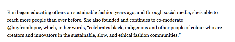 I Was Included In This Piece On Who What Wear