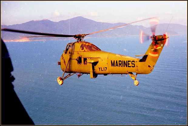 Heading inland -helo-assault in UH-34s.j