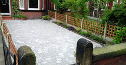 Grey Tegula driveway