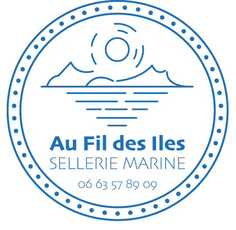 Logo Au Fil des Iles Sellerie Marine