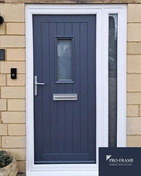 Beautiful Composite Front Door In Cirencester, Gloucestshire.
