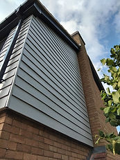 Fibre Cement Cladding Installed By Pro-Frame Window Installations in Swindon