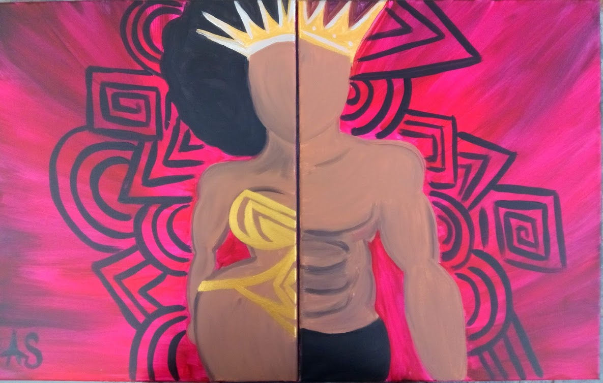 King & Queen (Double Canvas)