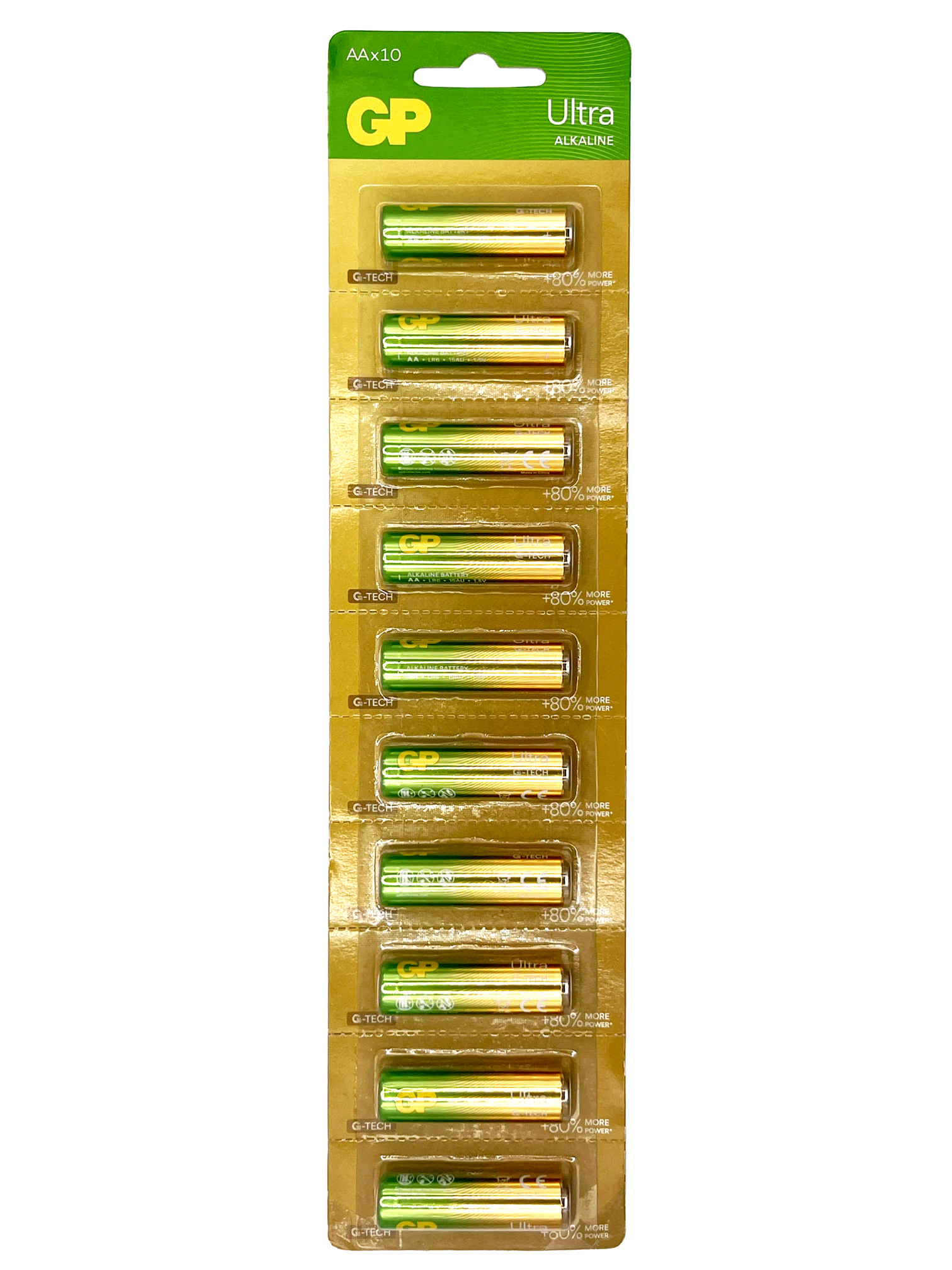 GP Ultra Alkaline AA | Blíster de 10