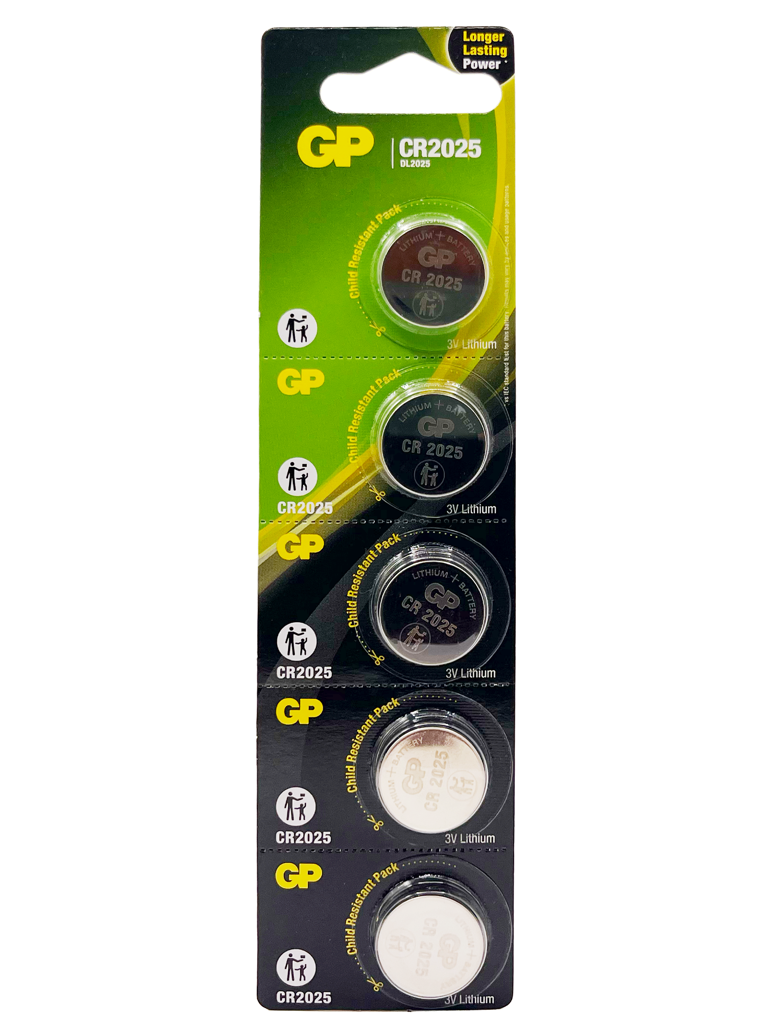 GP CR2025 - 3V | Blíster de 5