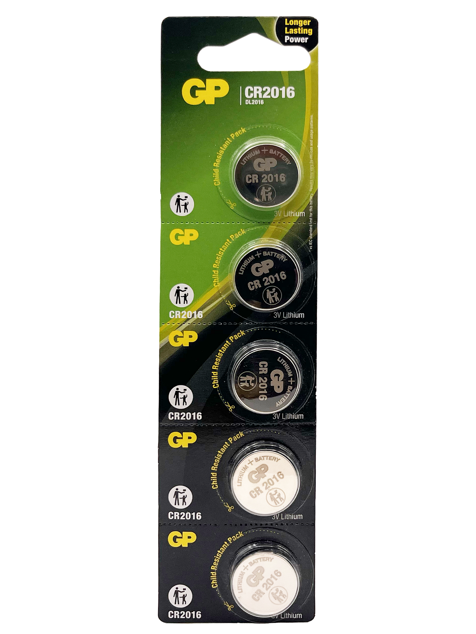 GP CR2016 - 3V | Blíster de 5