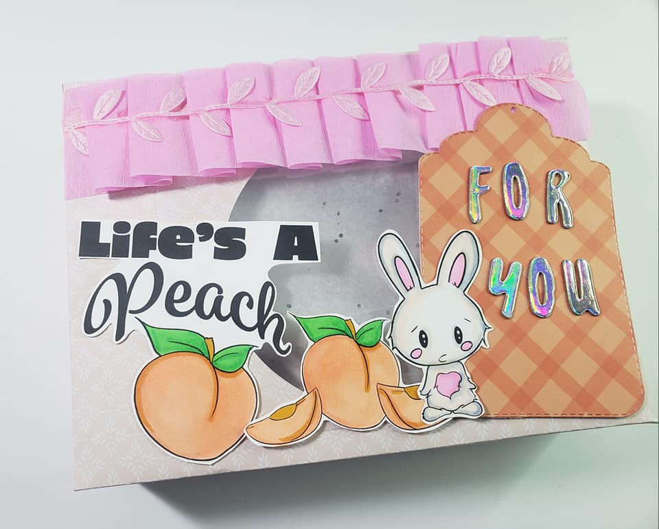 Thumbnail: Digi Stamp Sweet Sweet Peaches Scones Cake Muffin Cobbler Desserts Image 536