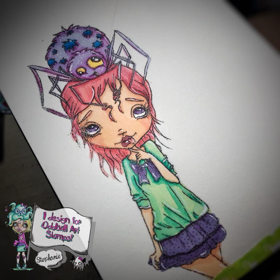 Thumbnail: Printable Stamp Hadley and the Hairdresser Digital Download Image No 129