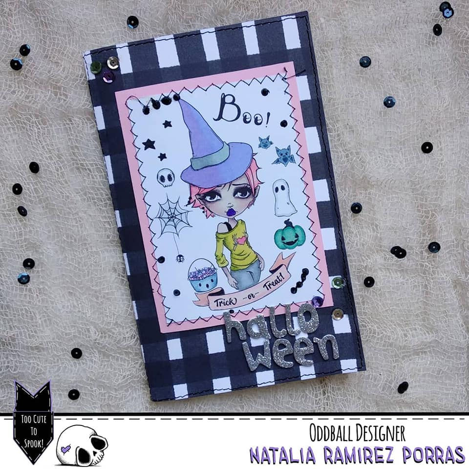 Thumbnail: CCC# 128 THIS IS HALLOWEEN DIGI STAMP Creepy Cute Chronicles