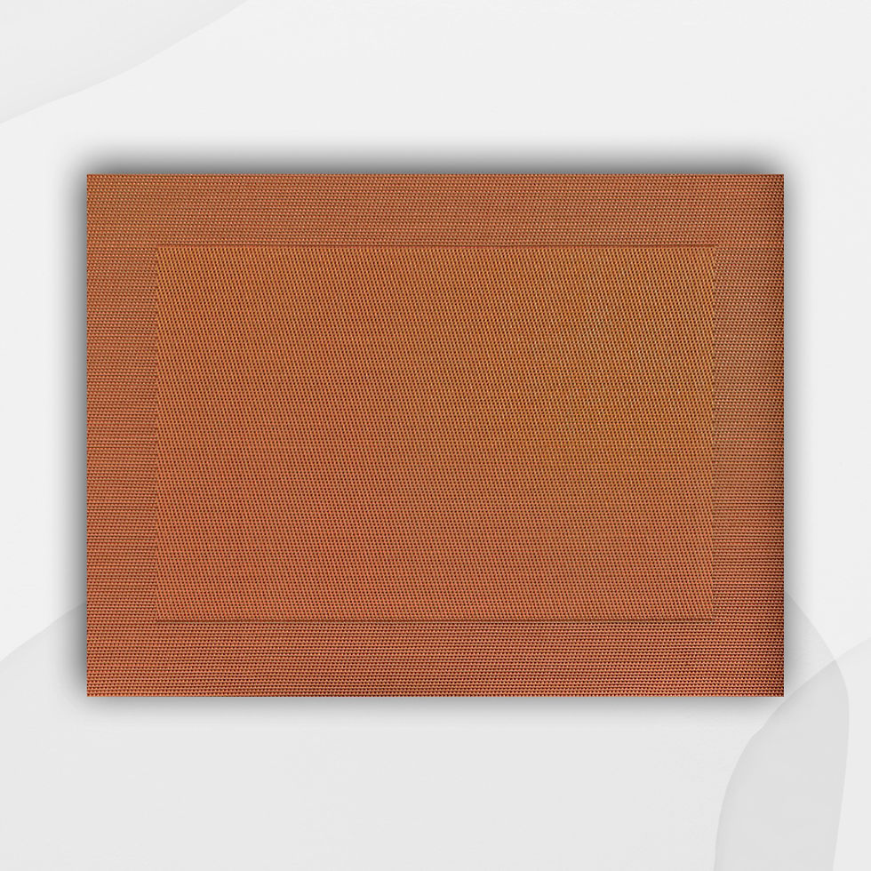 BORDER Placemat Orange