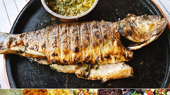 Grilled Seabass Meal