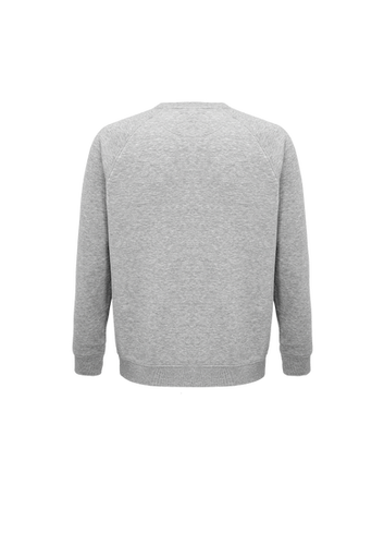 【BAON】[unisex] Kelat Pigment Nylon String Over Sweatshirt Sweat Made In France Homme Coton Bio Célestin bleu - La