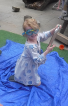 Sandy seashell buns and surfing dudes...