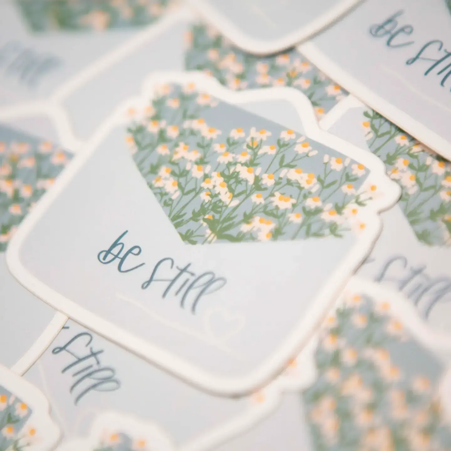 Be Still Vinyl Sticker