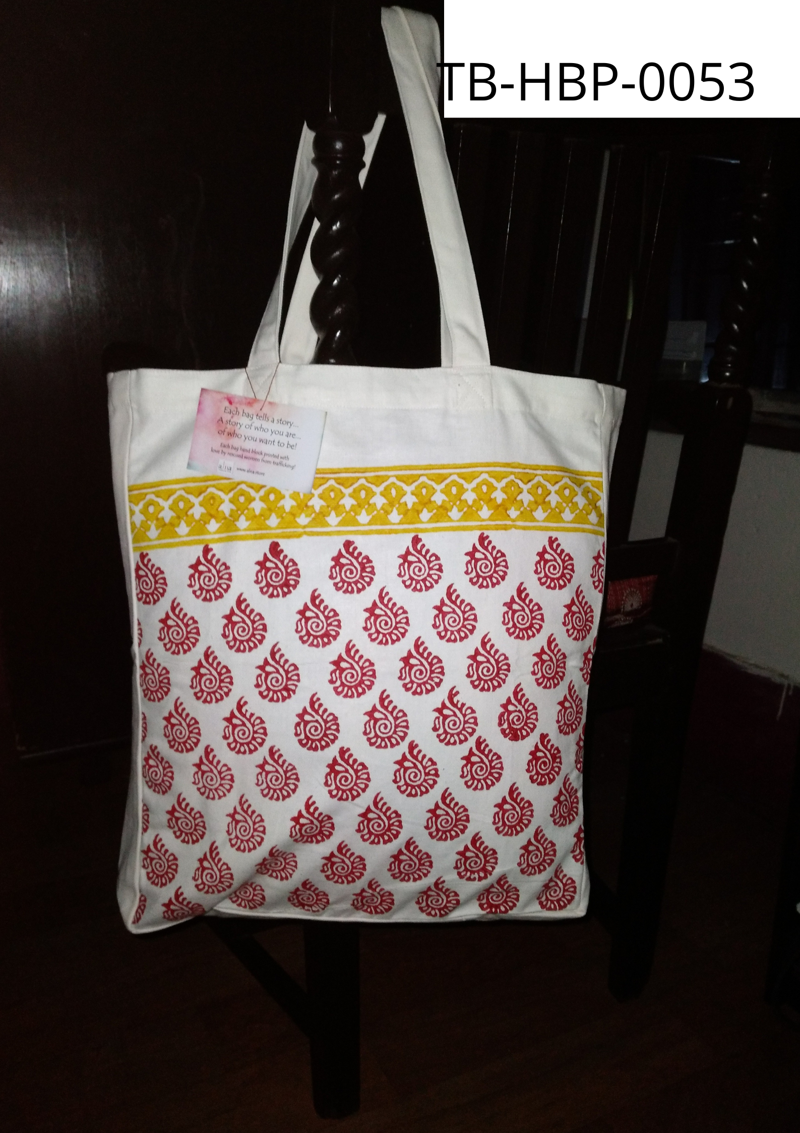 Fabulous Ethic Print Tote Bag