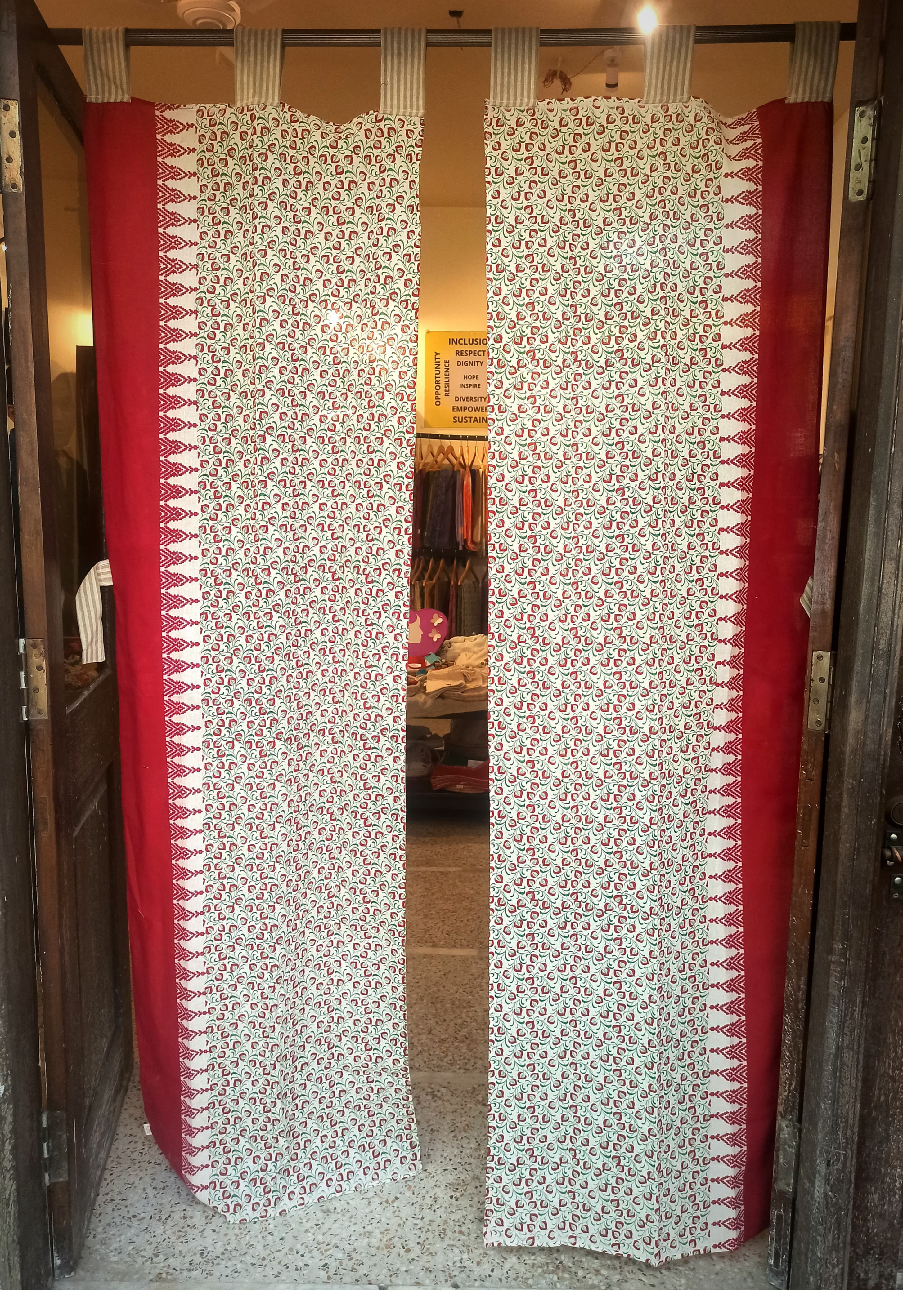 Printed Cotton Curtain #CC004