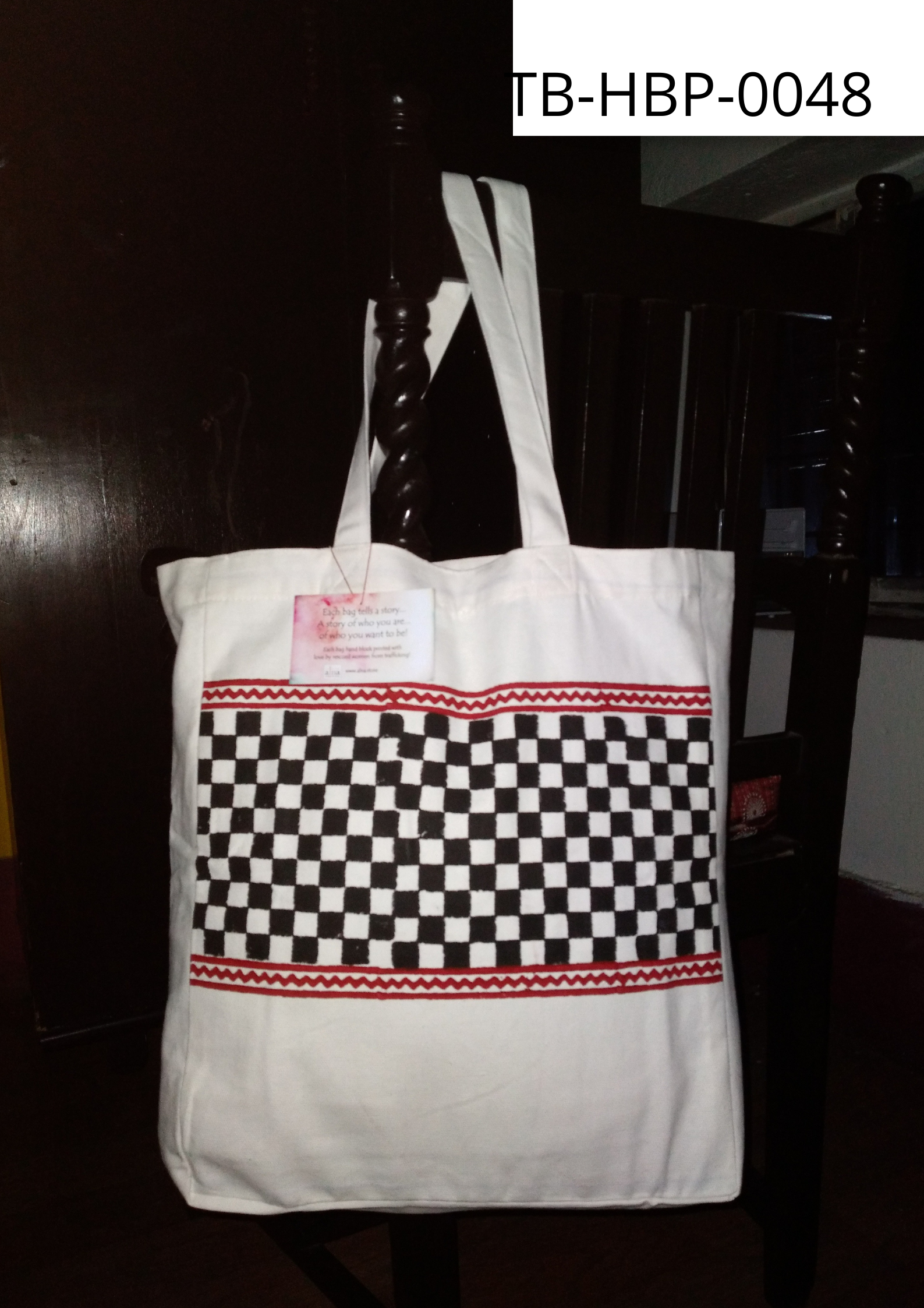 Fabulous Ethic Print Tote Bag