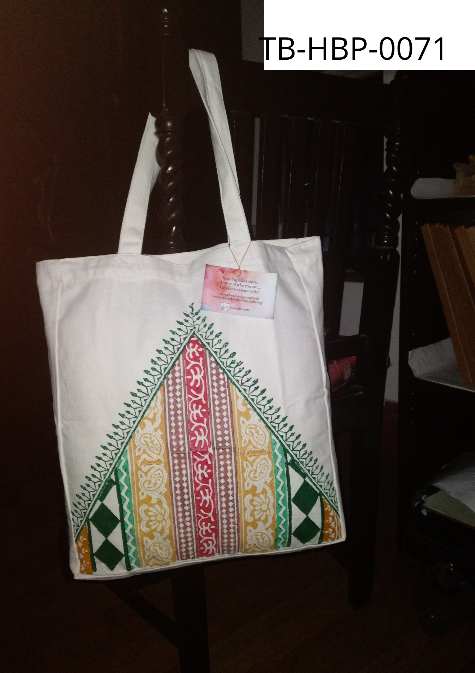 Fabulous Ethnic Print Tote Bag