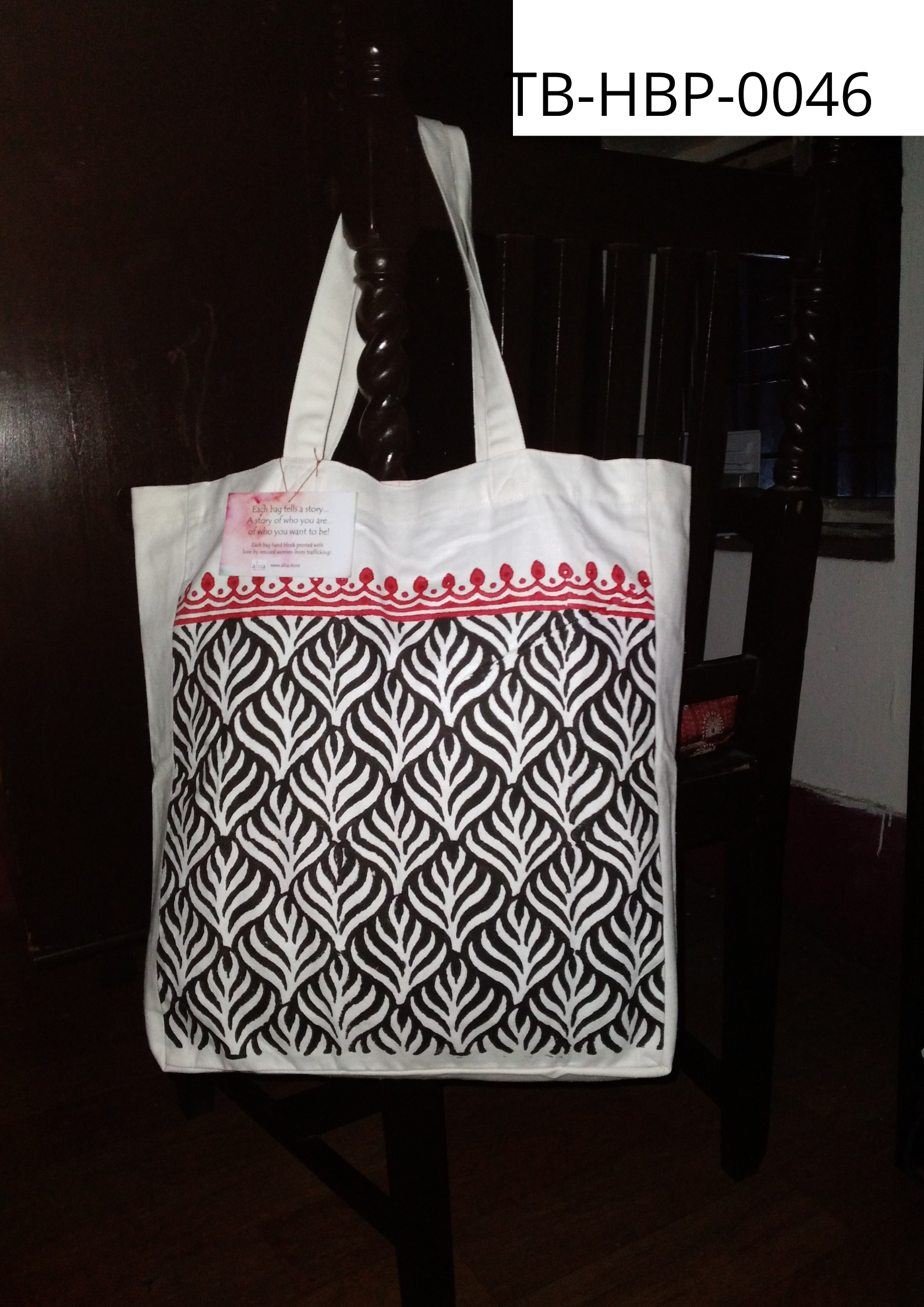 Fabulous Ethic Print Tote Bag