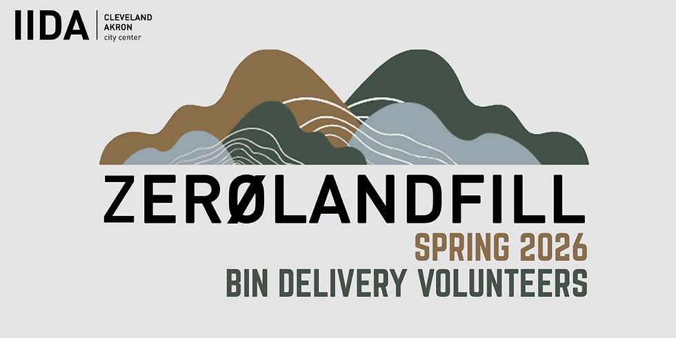 CLE/AKR Spring '26 ZeroLandfill - Bin Delivery Volunteers