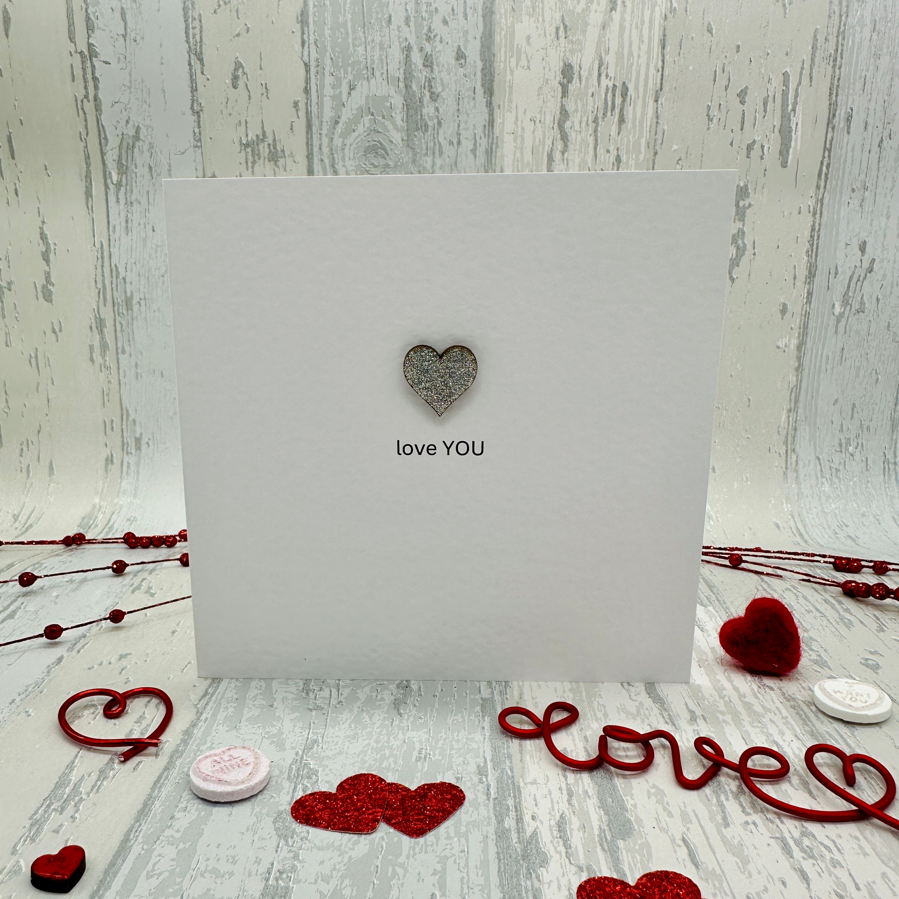 love YOU Valentine's Card