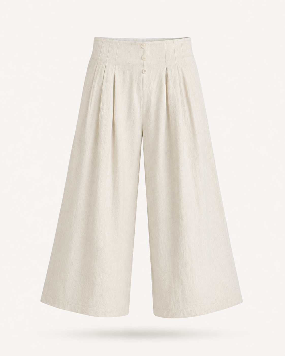 Pantalón Lino Wide Leg