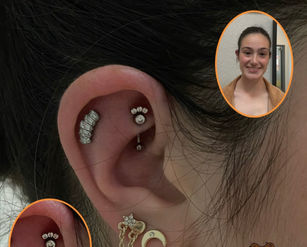 Ear Curation Piercing by Poki at Fine Ink Grand Oaks