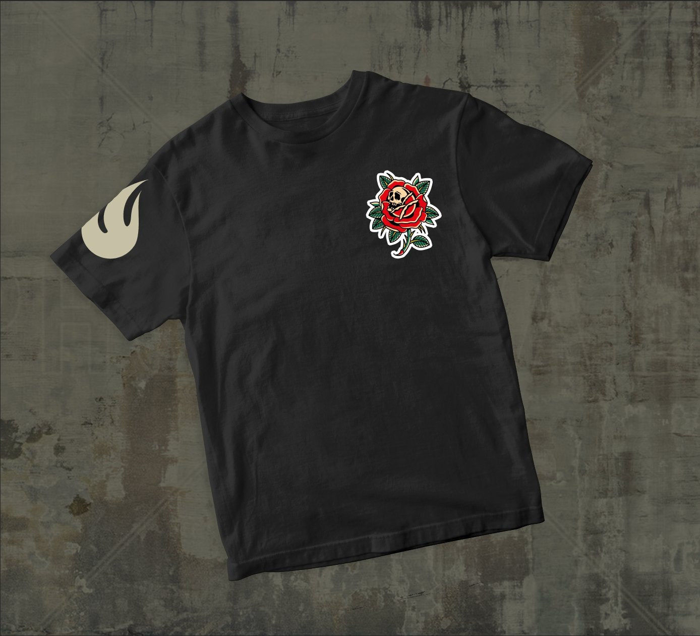 Skull Rose Tee
