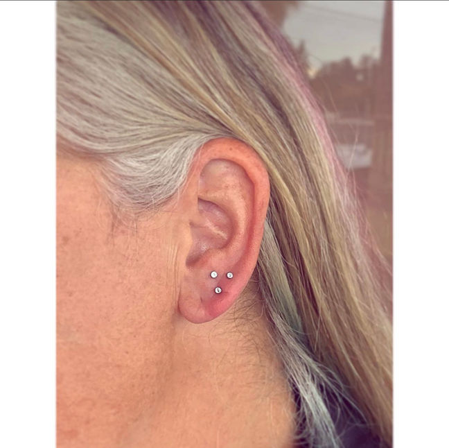 Piercing by Mousey at Fine Ink Studios
